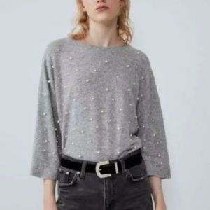 Super soft Pearl Zara sweater